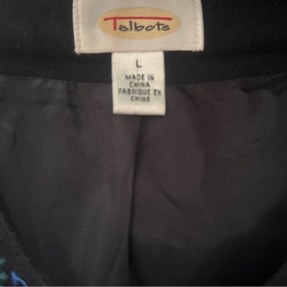 Vintage Talbots Embroidered Vest - Picture 4 of 4